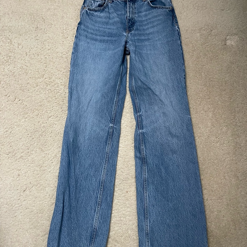 Zara TRF High Rise Jeans